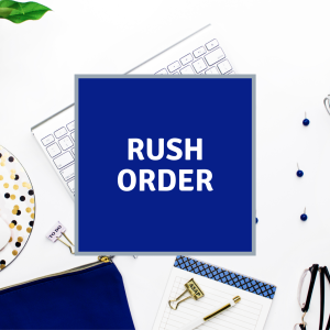 Rush Order - £250 (Please Check for Availability First)