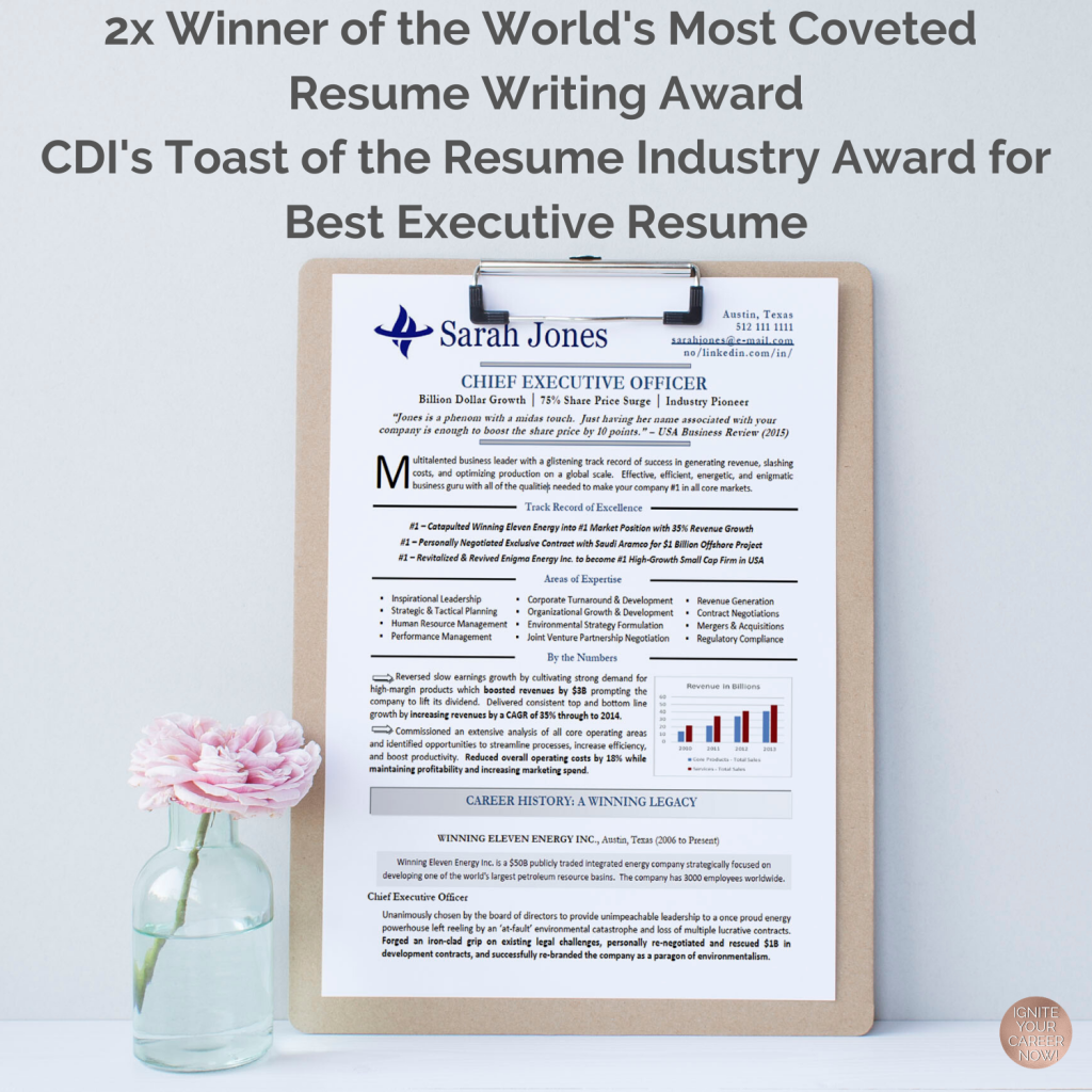 CV writing services in London